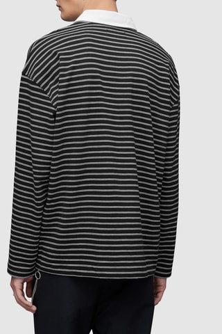 Polo en coton biologique - Noir