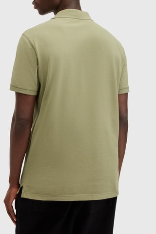 2 polos slim - Vert et blanc