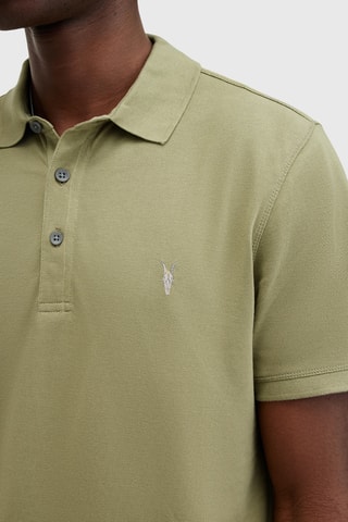 2 polos slim - Vert et blanc