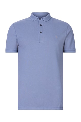Polo en coton biologique - Bleu