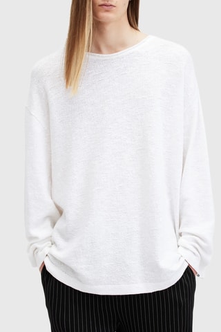 T-shirt oversize - Blanc