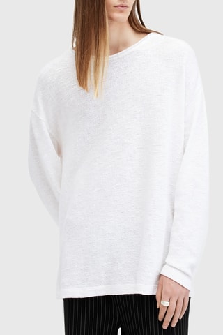 T-shirt oversize - Blanc