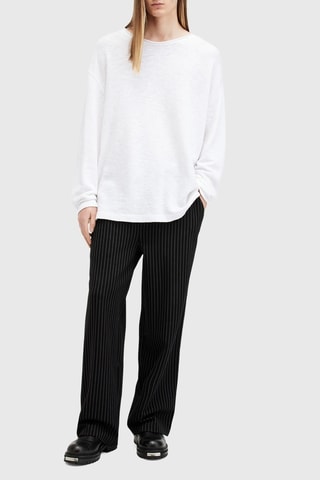 T-shirt oversize - Blanc