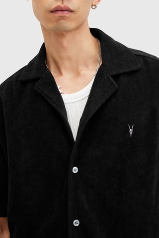 Camisa relaxed - Preto