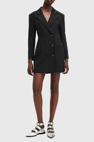 Vestido-camisa - Preto