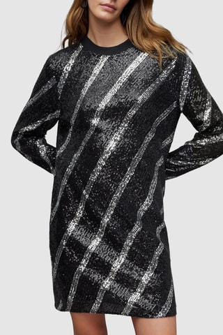 Vestido direito - Preto