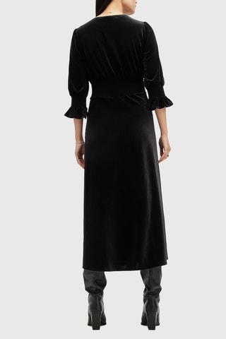 Vestido midi - Preto