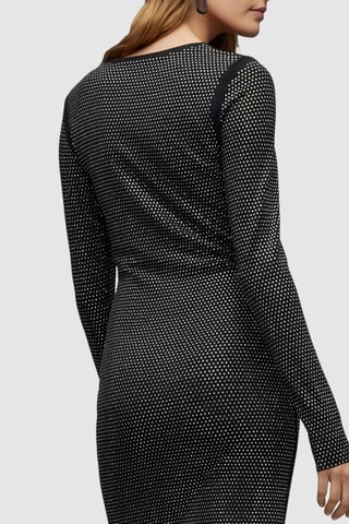 Vestido direito - Preto
