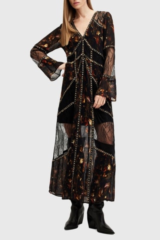 Vestido comprido - Preto