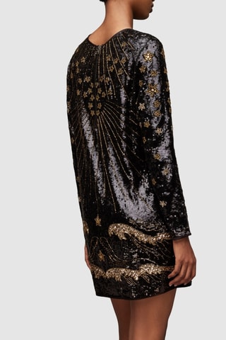 Vestido direito - Preto