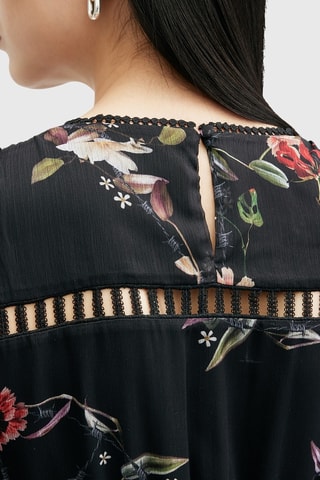 Vestido midi - Preto