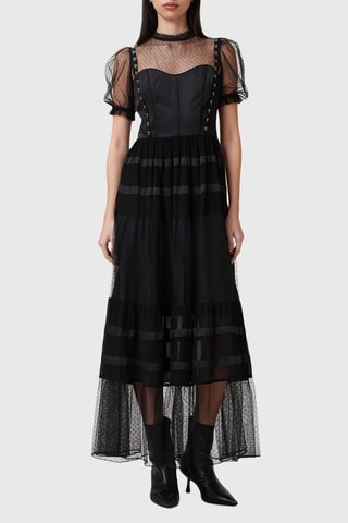 Vestido comprido - Preto