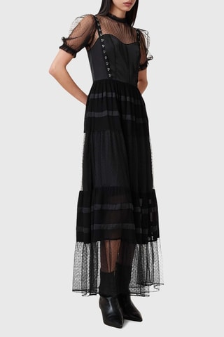Vestido comprido - Preto