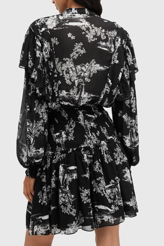 Vestido estilo patinadora Duran - Preto