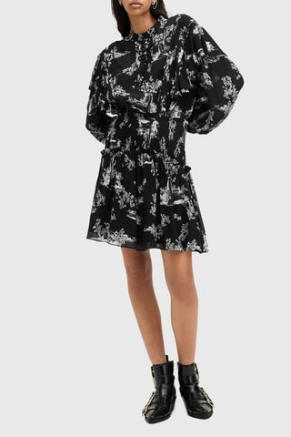 Vestido estilo patinadora Duran - Preto