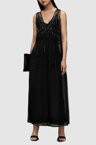 Vestido comprido - Preto