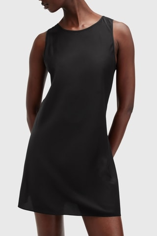 Vestido direito - Preto