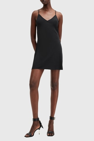 Vestido direito - Preto