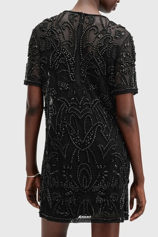 Vestido direito - Preto
