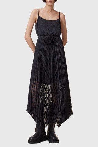 Vestido 2 em 1 em lã - Preto