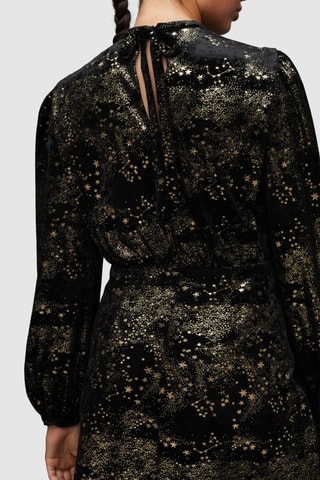 Vestido direito - Preto