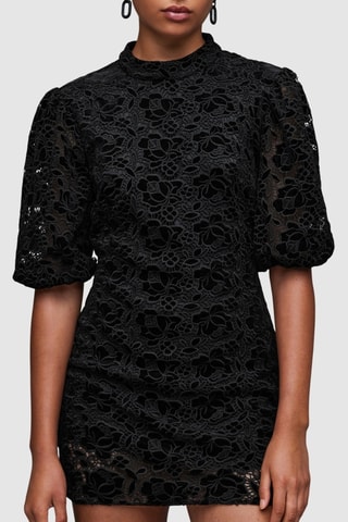 Vestido justo - Preto