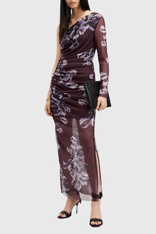 Vestido comprido - Violeta