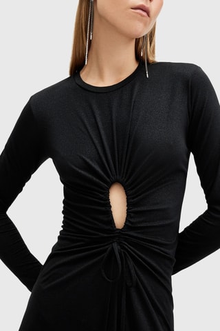 Vestido comprido - Preto