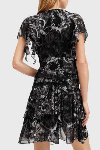 Vestido estilo patinadora - Preto