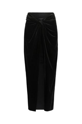 Saia midi - Preto