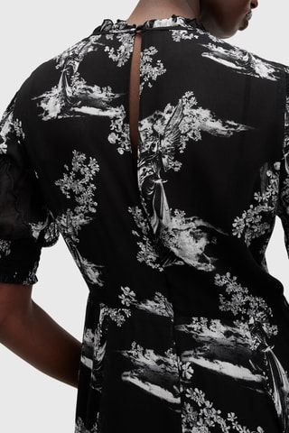 Vestido midi - Preto