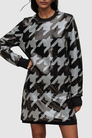 Vestido direito - Preto