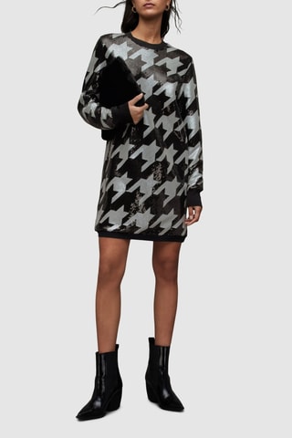 Vestido direito - Preto