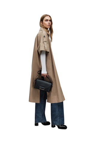 Trench en coton biologique - Camel