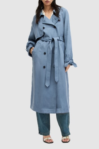 Trench relaxed - Bleu