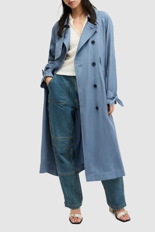 Trench relaxed - Bleu
