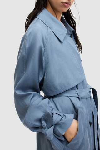 Trench relaxed - Bleu