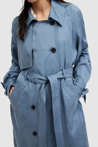 Trench relaxed - Bleu