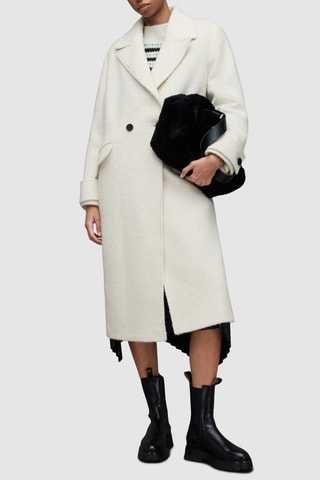 Manteau - Blanc cassé