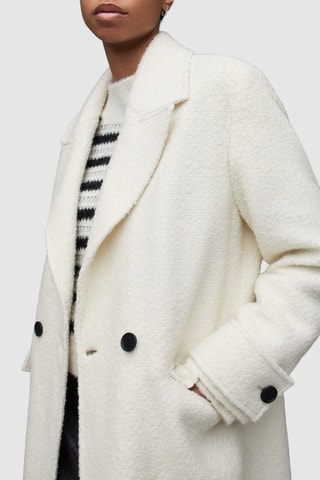 Manteau - Blanc cassé