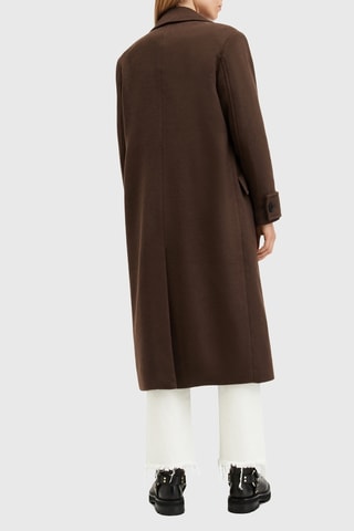 Sobretudo oversize Statten - Castanho