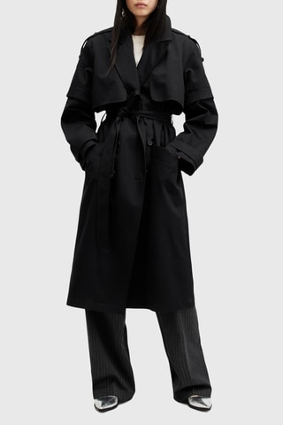 Trench oversize - Noir