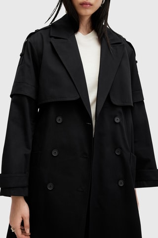 Trench oversize - Noir