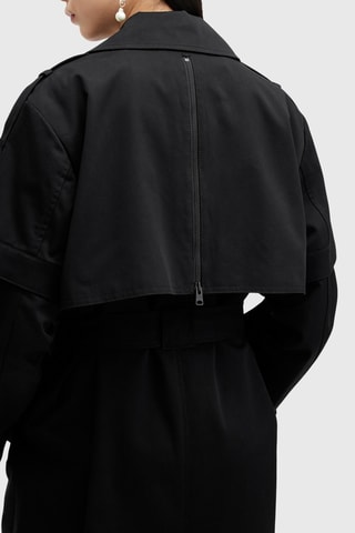 Trench oversize - Noir
