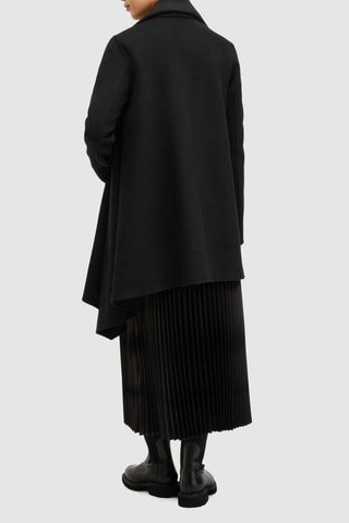 Manteau en laine - Noir
