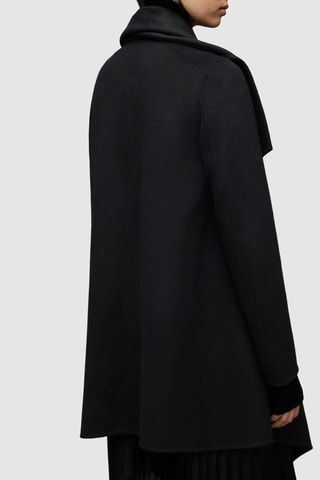 Manteau en laine - Noir