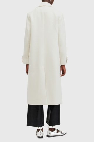 Sobretudo oversize - Esbranquiçado