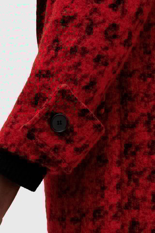 Manteau en laine - Rouge