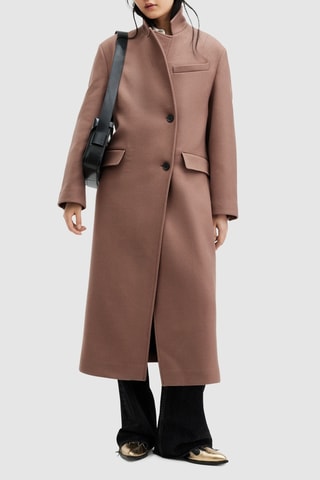 Manteau en laine - Marron