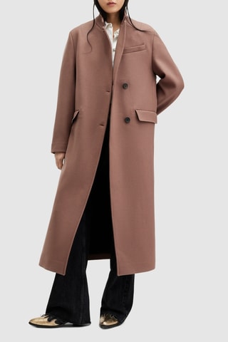 Manteau en laine - Marron